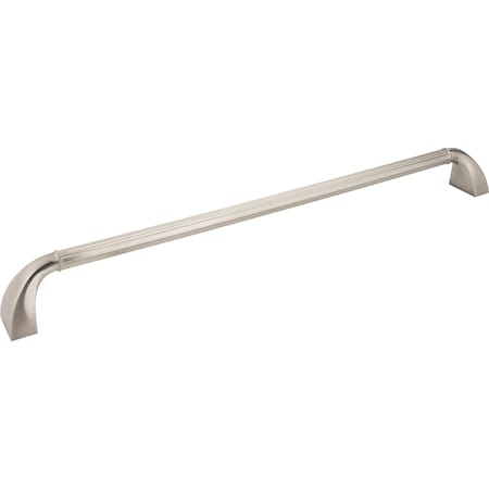 Jeffrey Alexander 18" Center-to-Center Satin Nickel Cordova Appliance Handle Z281-18SN